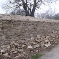 Mur en pierre