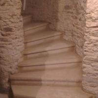 Escalier en pierre de granit